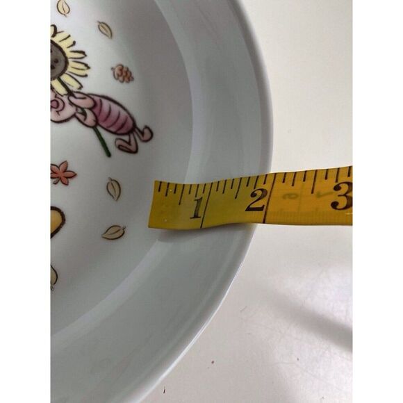 Set Of 2 Disney Winnie the Pooh Piglet Sunflower Dinner Pasta Dish Bowl Fall NEW - Picture 10 of 10